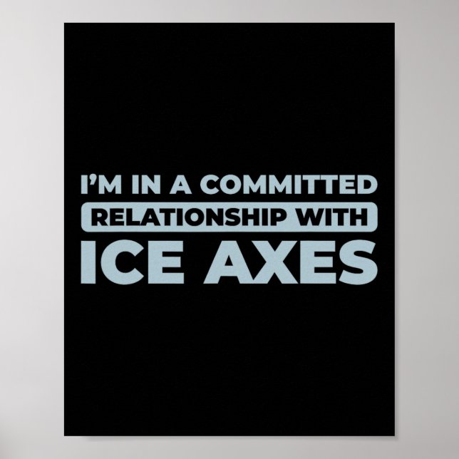 Affiche Ascension - Grimpeur Escalade de glace _2  (Devant)