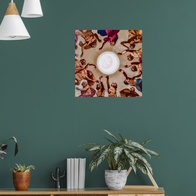 Affiche Ascension in Stone: Sicilian Baroque Ceiling of Di (Salon 1)