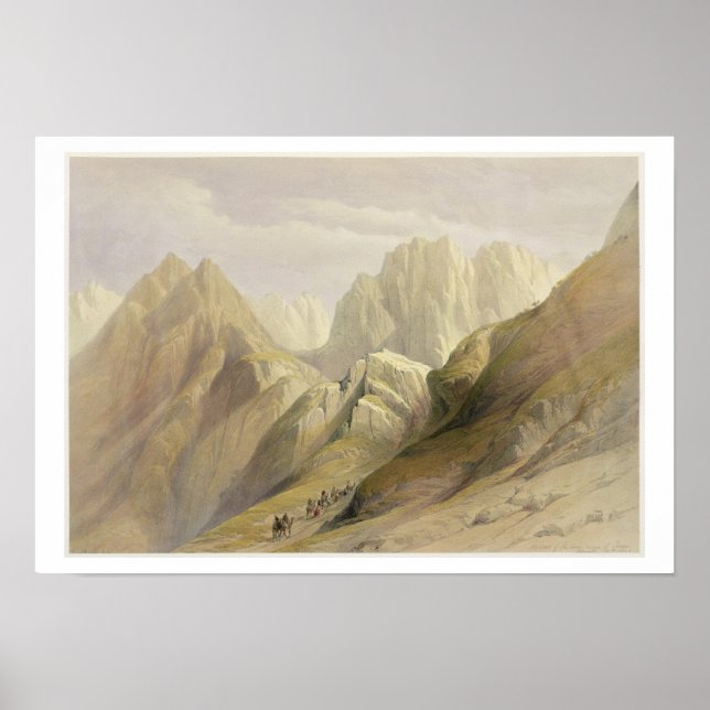 Affiche Ascent de la Basse Gamme du Sinaï, 18 février (Devant)