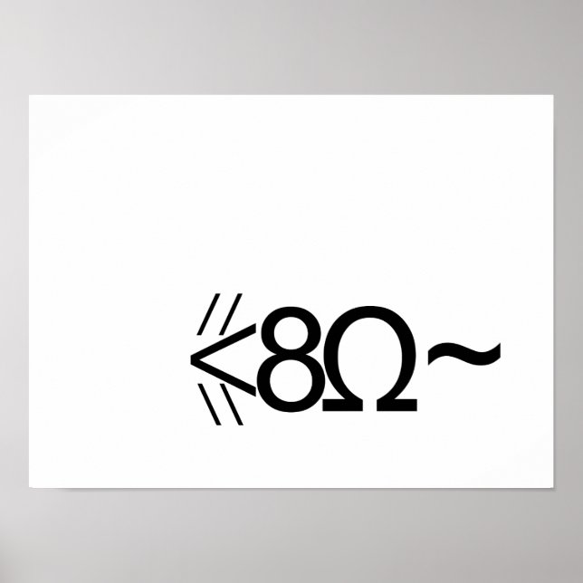 Affiche ASCII Mouse (Devant)