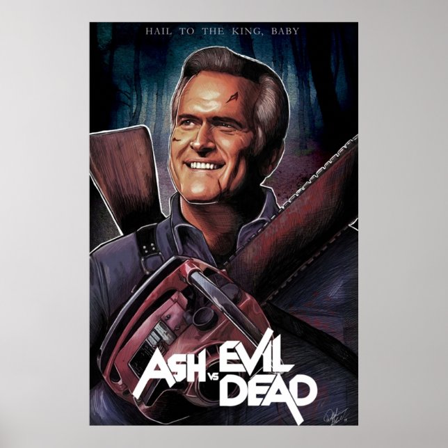 Affiche Ash vs Evil Dead Fanart (Devant)