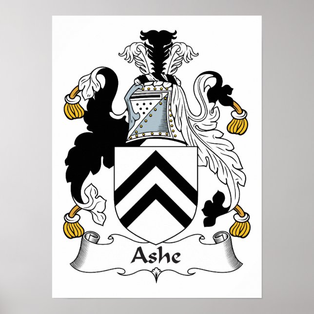 Affiche Ashe Family Crest (Devant)