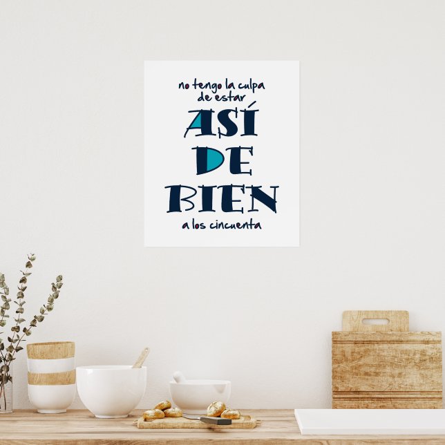 Affiche Así de bien a los 50 (Cuisine)