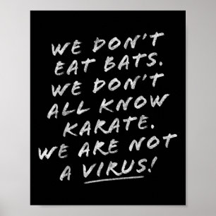 Affiche Asiatique Live Anti-Racisme Aapi Sensibilisation A