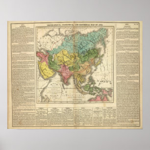 Affiche Asie et Empire de Genghis Kahn