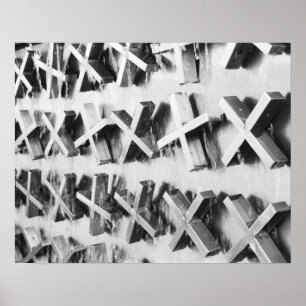 Affiche Asie, Japon, Tokyo. La fontaine X, Ueno