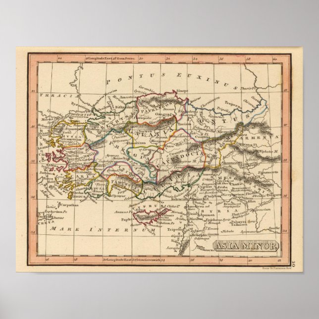 Affiche Asie mineure (Devant)