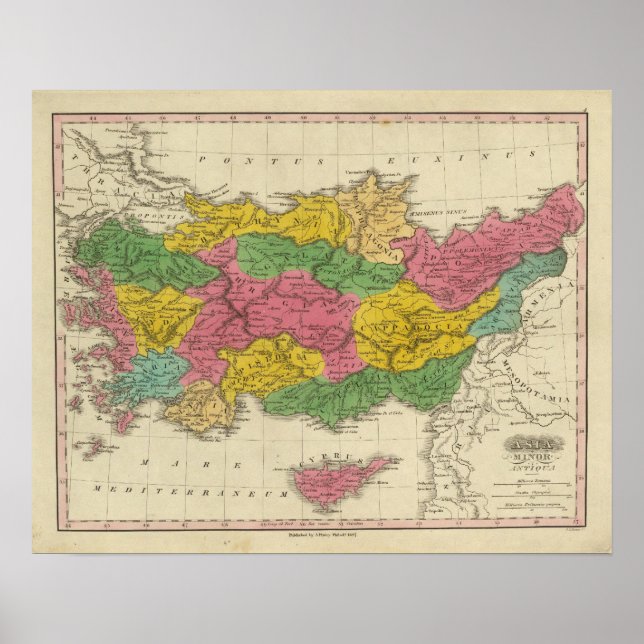 Affiche Asie Mineure Antiquité (Devant)