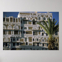 Asie, Yémen, Sanaa. Maison du Yémen.