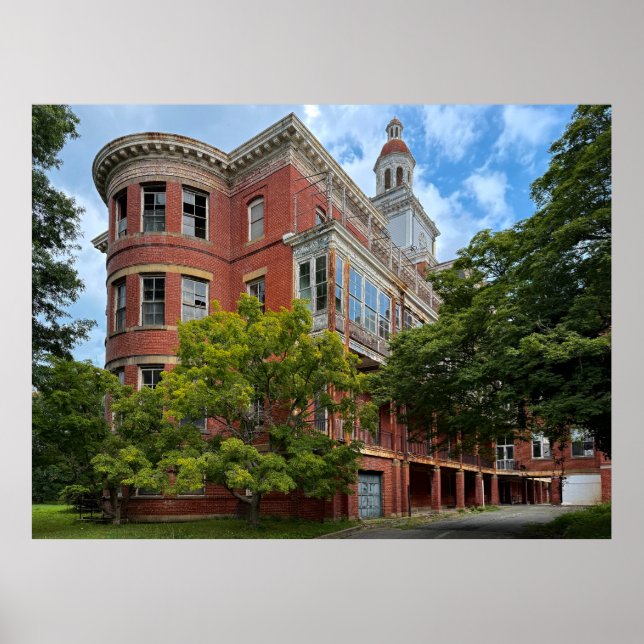 Affiche Asile abandonné (Devant)