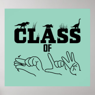 Affiche ASL - Classe de 2026 - Graduation ASL Design