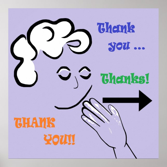 AFFICHE ASL MERCI ! (Devant)