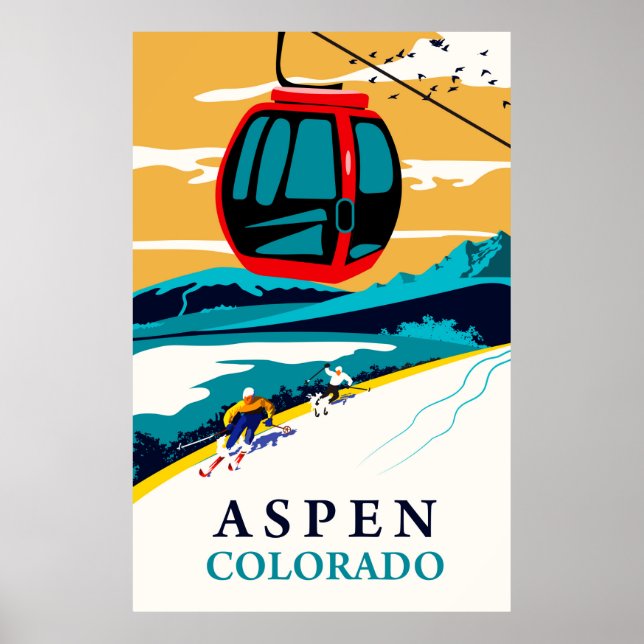 Affiche Aspen, Colorado (Devant)