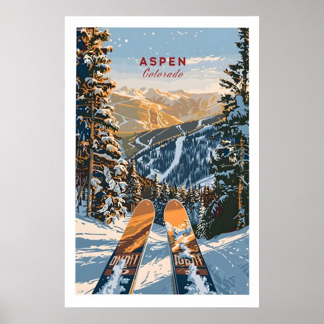 Affiche Aspen Print Colorado 1 (Devant)