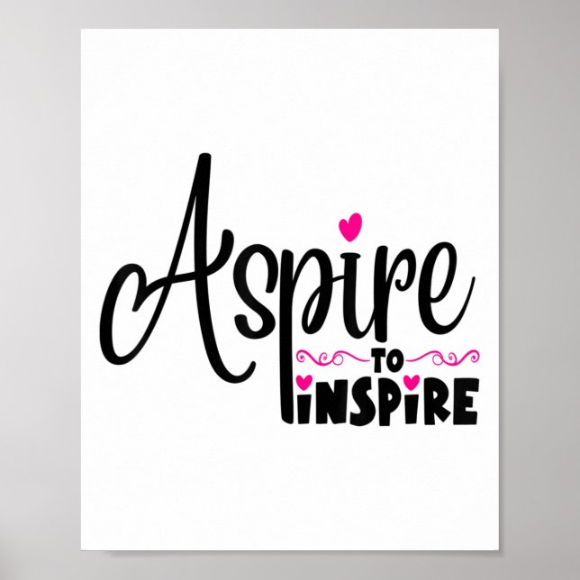 Affiche Asre To Insre Sitive Motivational Gift Tee  (Devant)