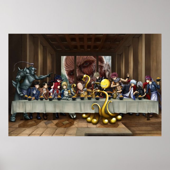 Affiche Assassinat Salle de classe Réunion Anime (Devant)