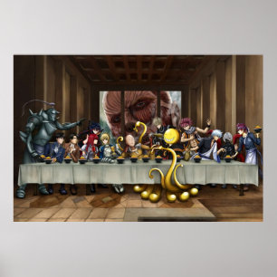 Affiche Assassinat Salle de classe Réunion Anime