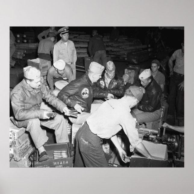 Affiche Assemblage des munitions (Devant)