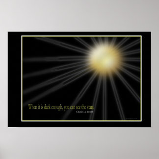 Affiche Assez foncé