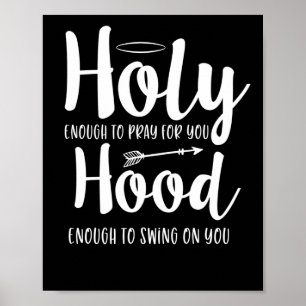 Affiche Assez Saints Pour Prier Pour Vous Assez Pour Vivre