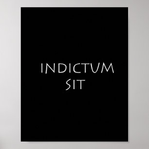 Affiche Assiette d'indicateur