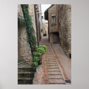Affiche Assisi, Italie