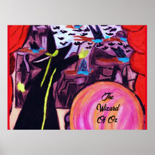 AFFICHE ASSISTANT DE VOL OZ VOL