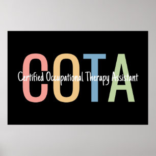 Affiche Assistant d'ergothérapie certifié OTA