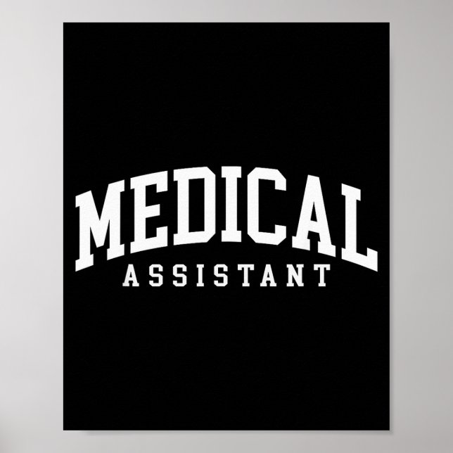 Affiche Assistant médical ma cma infirmière assistant de m (Devant)