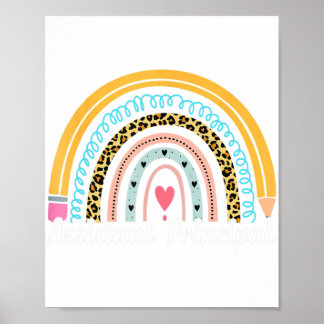 Affiche Assistant principal leopard Rainbow Appreciation W