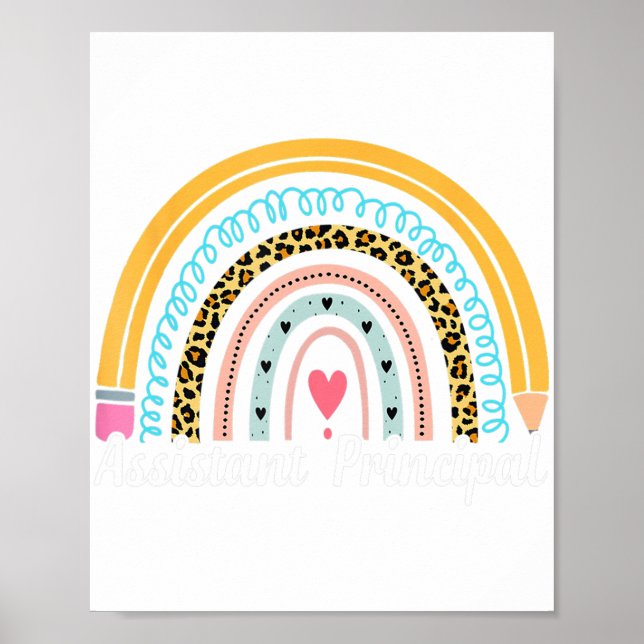 Affiche Assistant principal leopard Rainbow Appreciation W (Devant)