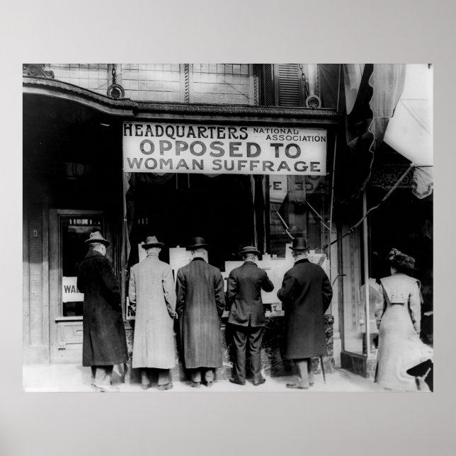 Affiche Association nationale anti-suffrage (Devant)