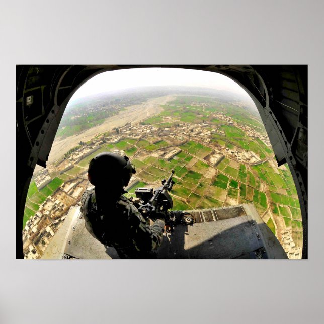 Affiche Assurer la sécurité aérienne (Devant)