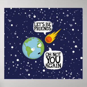 Affiche Asteroïde encore (affiche moyenne)