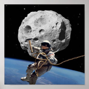 Affiche Astéroïde Miner