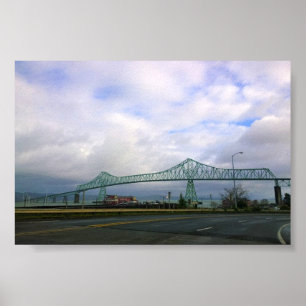Affiche Astoria-Megler Bridge, Astoria