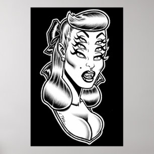 Affiche Astro-Creeps™/Candy La Vamp™