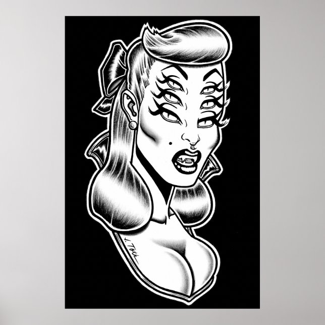 Affiche Astro-Creeps™/Candy La Vamp™ (Devant)