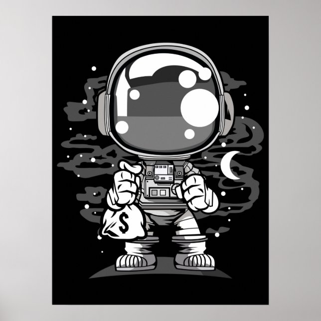 Affiche Astronaut Chibi (Devant)