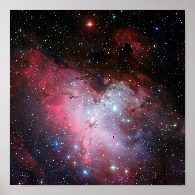 Affiche Astronomie spatiale Eagle Nebula (Devant)
