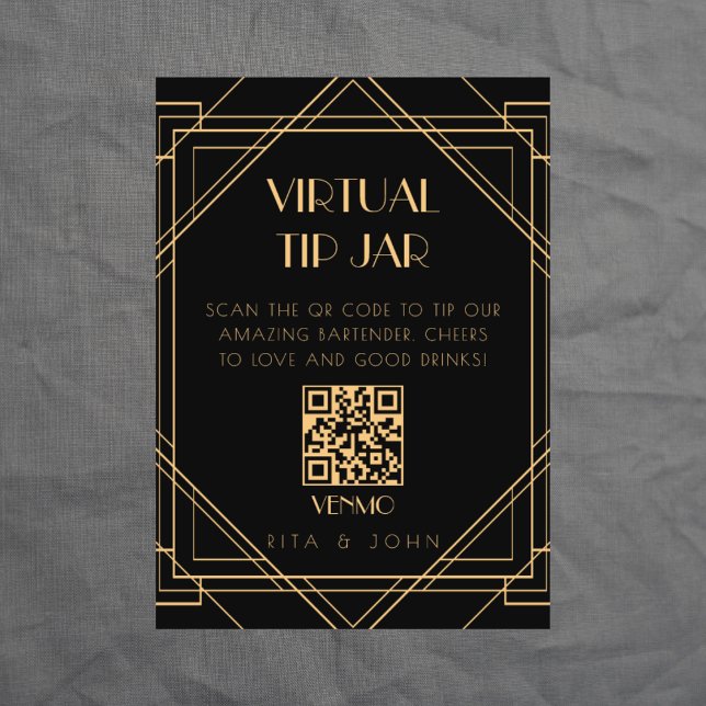 Affiche Astuce Vintage Gold Classic Votre barman Signer (Créateur téléchargé)