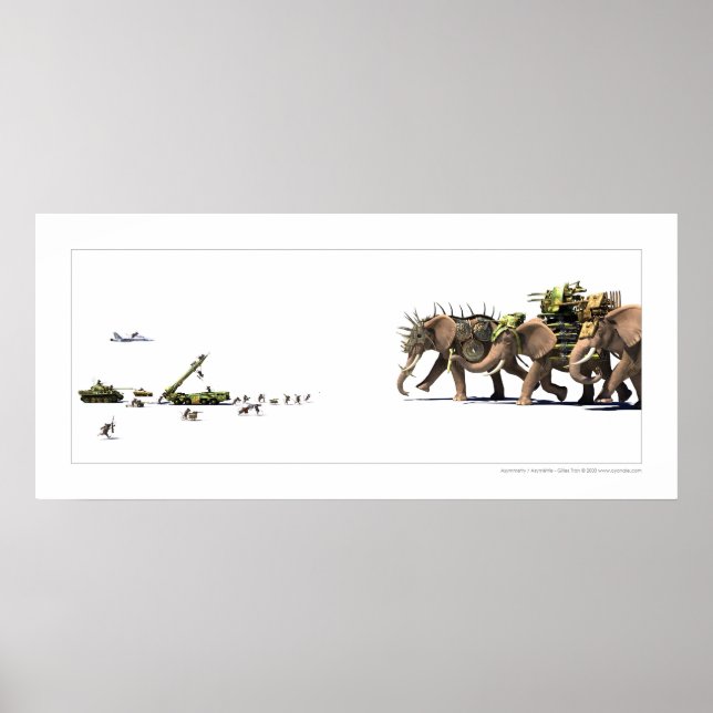 Affiche Asymétrie (Devant)