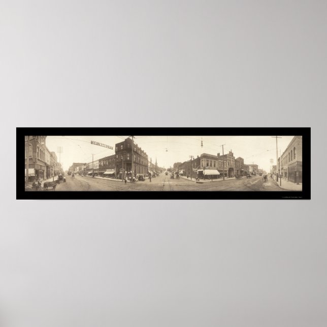 Affiche Atchison, KS Photo 1909 (Devant)