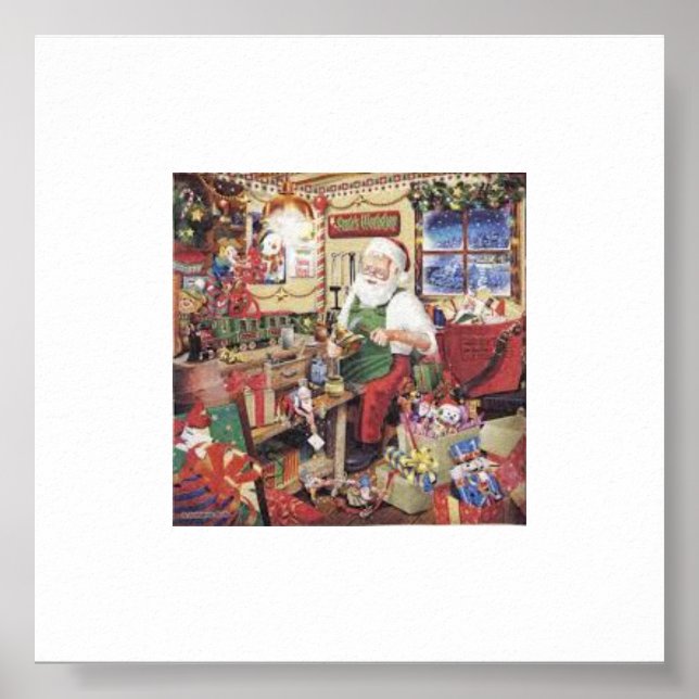 Affiche Atelier père Noël (Devant)