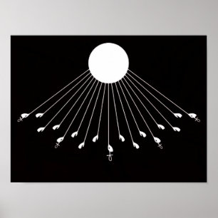 Affiche Aten le vrai symbole de l'art mural