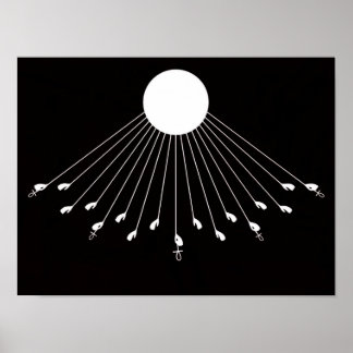 Affiche Aten le vrai symbole de l'art mural