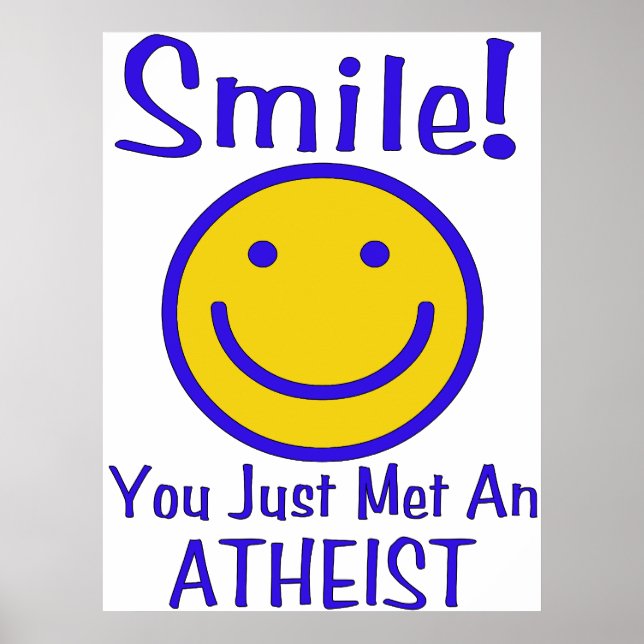 Affiche Atheist (Devant)