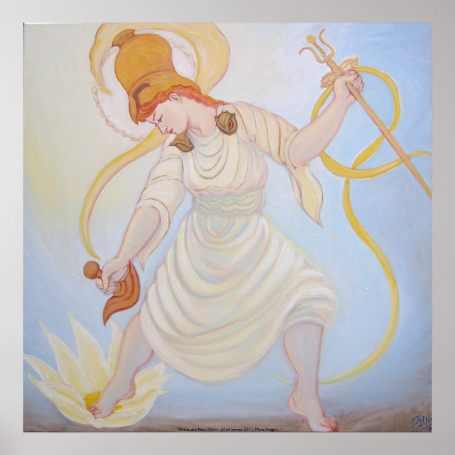 Affiche Athéna comme Naro Dakini (Devant)