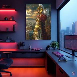 Affiche Athéna, déesse de la sagesse et de la guerre - Gar