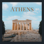 Affiche Athènes Grèce<br><div class="desc">Athènes,  capitale de la Grèce. Merveilleuse ville grecque et beaucoup d'histoire ancienne. Lieu de naissance de la civilisation occidentale. C'est la plus ancienne capitale de l'Europe.</div>